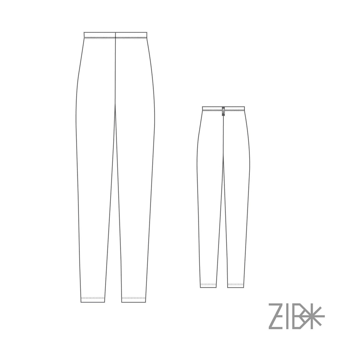 Black basic leggings for women - ZIB*