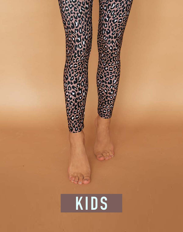 Printed leggings for girls - Leopard