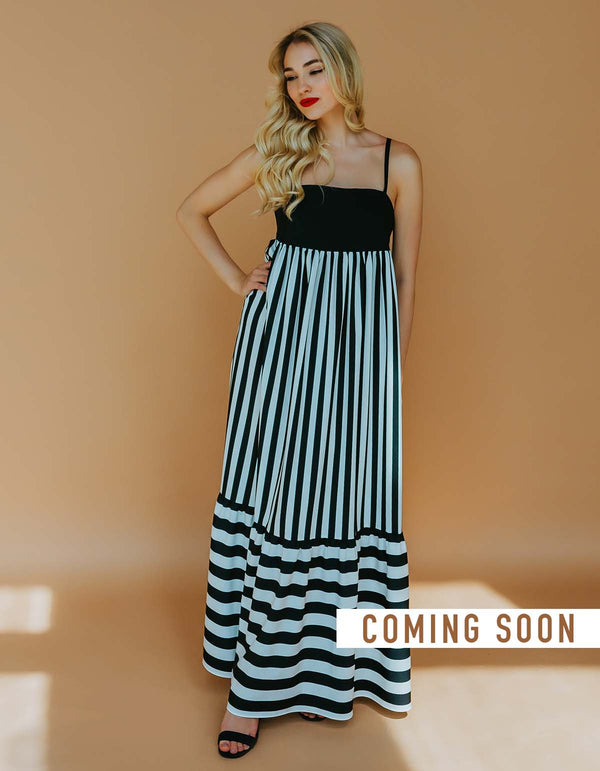 Cami maxi Dress - Striped