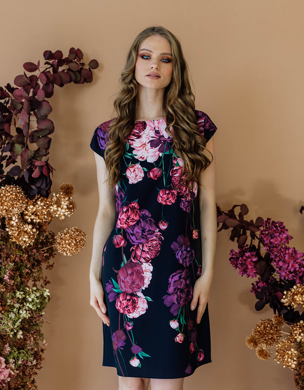 Tunic dress - Peonies