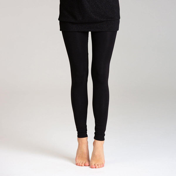 Black basic leggings for women - ZIB*